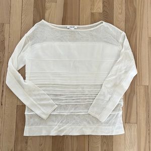 Helmut Lang lightweight spring knit top